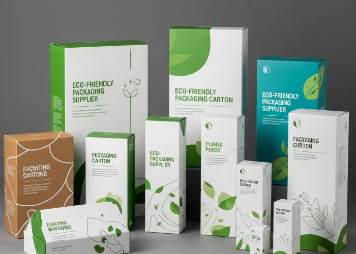Eco-friendly branding through packaging box supplier cartons