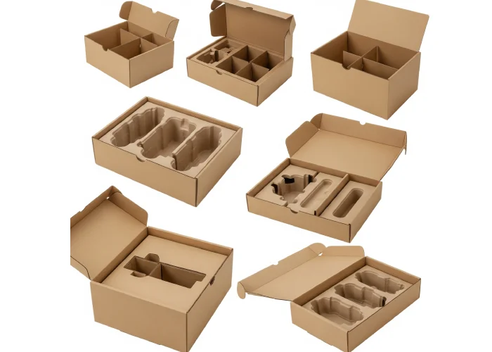 Parcel boxes designed for product protection